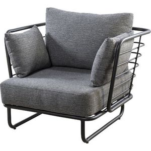 Yoi - Taiyo lounge chair alu black/panther black