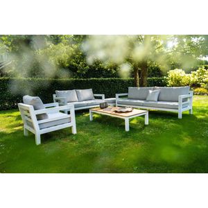 Yoi - Midori sofa 2 seater alu white/mixed grey