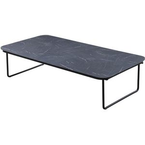 Taiyo coffee table 120x60x30cm. alu black/Hpl slate - Yoi
