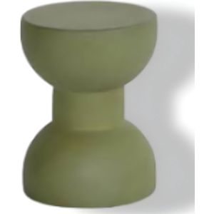 Axel fiberglas bijzettafel moss