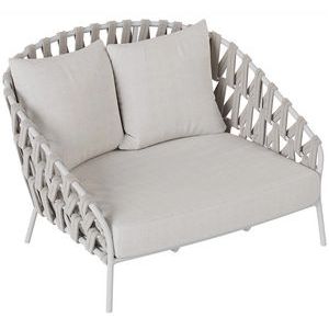Loveseat Borek Santa Cruz White Taupe / Dune