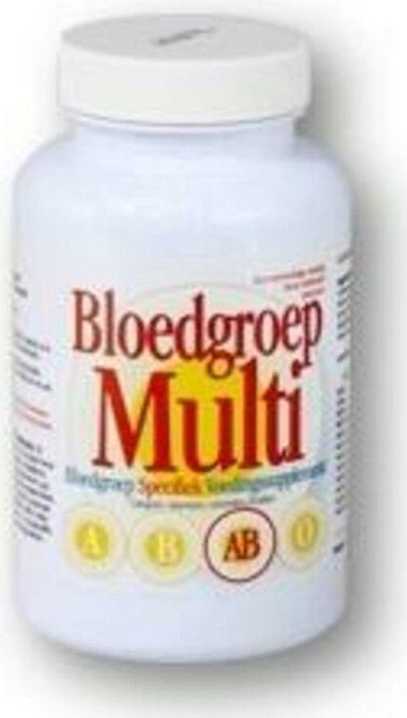 HME - Bloedgroep Multi AB - Multivitaminen - 4 Capsules
