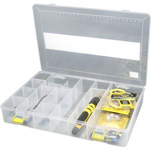 Spro Tackle Box - Viskoffer - 31.5 x 21.5 x 5.0 cm - Transparant