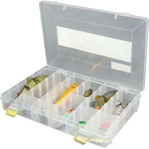 Spro Tackle Box - Tacklebox - 35.5 x 22 x 8.0 cm - Transparant