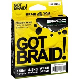 Spro Got Braid - 0.18 mm - 150 meter