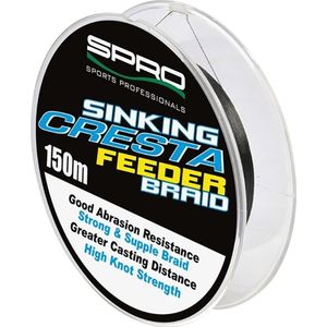 Cresta Visorate Sinking Feeder Braid | 0.08mm | 150m