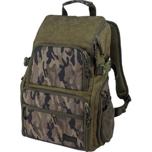 Spro Double Camou Back Pack Vis- Rugzak inclusief boxen