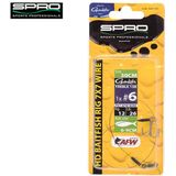 Spro Heavy Duty Baitfish Rig 7x7 Wire (30cm) Maat : haak 6 Treble - Baitsize 6-9cm - 12 kilo