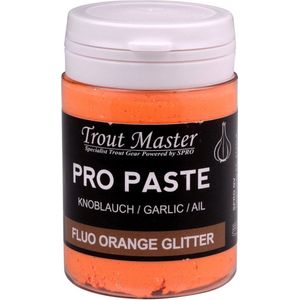 Trout Master Pro Paste Knoflook Kleur : Fluo Orange Glitter