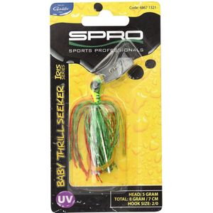 Spro Iris Thrill Seeker UV haak 4/0 - 14g - 10cm Kleur : Roach