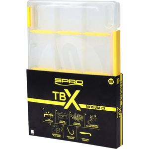 Spro TBX Medium 25 Clear | Tackleboxen