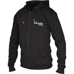 Gamakatsu - Hoodie - Classic - JP Zipped - Black - Katoen