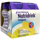 Nutridrink Compact Vanille 125 ml 4 Stuks
