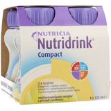 Nutridrink Compact Vanille 125 ml 4 Stuks