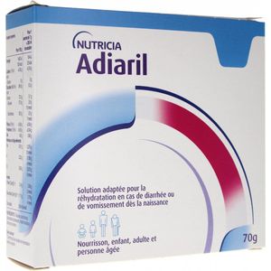Adiaril solution réhydratation bébé 10 sachets