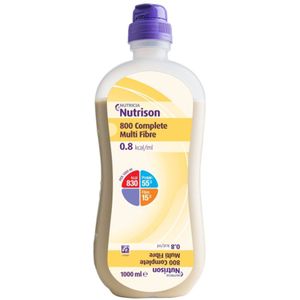 Nutricia Nutrison 800 Complete Multi Fibre 8 x 1000ML - Voordeelverpakking