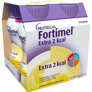 Fortimel Extra 2kcal Vanillesmaak Flessen