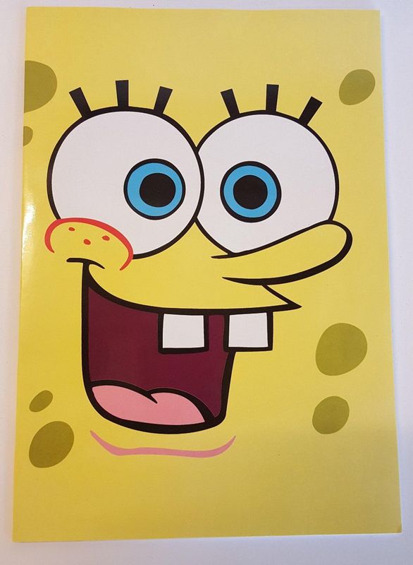 Van Der Doelen Set sponge bob schriften 2 stuks
