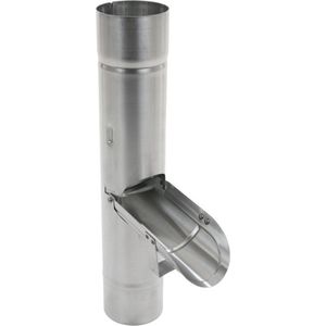 Regenwaterverzamelaar, regenverzamelaar voor regenbuizen, 70-110 mm, regenton, regenton, connector voor daken tot 80 m², met montageaccessoires (50 cm