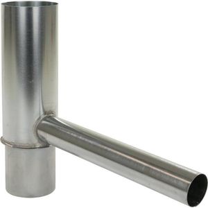 Regenton vulautomaat/overloop zink Ø 80 mm