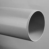 Pvc buis hwa grijs 80x1.5mm