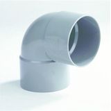 Pvc bocht lijm 90 40mm