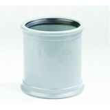 Dyka - Overschuifmof - PVC Grijs - Rubber Manchetverbinding - Diameter 160mm