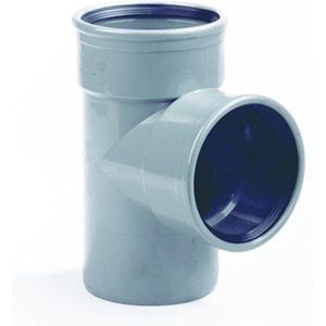 T-Stuk 2Xm/S 90Gr 41/Sn4 125 Pvc Gr