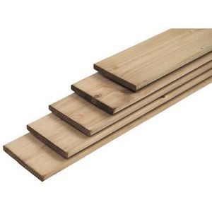 Schuttingplank Geïmpregneerd 360x14x1,6cm