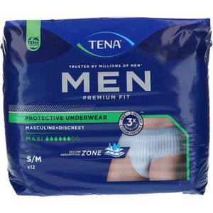 Voordeelverpakking 4 X TENA Men PremiumFit underw Level 4 Medium 12st (798308)