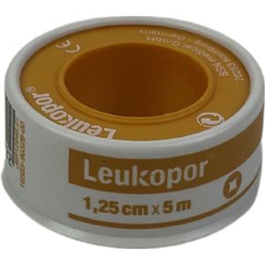 Voordeelverpakking 3 X Leukopor 5mx1,25cm met klemring, 1st (2471)