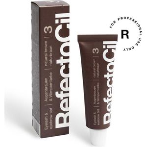 Voordeelverpakking 3 X Refectocil Natural brown Nr.3 15ml (M057302)