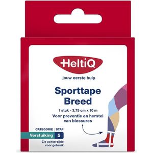 Voordeelverpakking 2 X HeltiQ Sporttape Breed 3,75 cm x 10 m