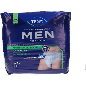 TENA Men Premium Fit Underwear Level 4 Large 10 stuks . Voordeelbundel met 3 verpakkingen