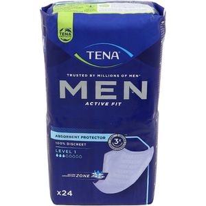 TENA MEN LEVEL 1, 24 stuks . Voordeelbundel met 4 verpakkingen
