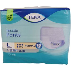 TENA Proskin Pants Normal - Large, 18 stuks . Voordeelbundel met 7 verpakkingen