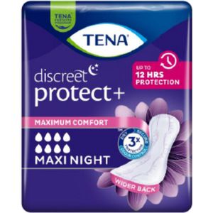 TENA Discreet Maxi Night, 12 stuks . Voordeelbundel met 9 verpakkingen