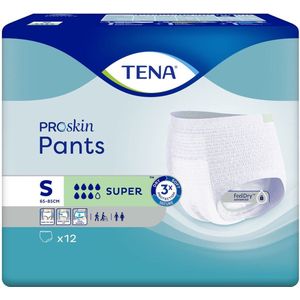 TENA Proskin Pants Super - Small- 3 x 12 stuks voordeelverpakking