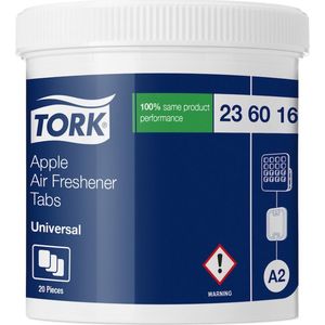 Tork Luchtverfrisser Schijfjes met Appelgeur A2 (236016)- 2 x 20 stuks voordeelverpakking