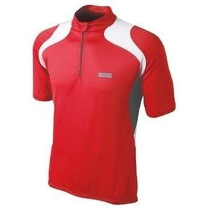 Shimano - Originals Fietsshirt - Rood met Wit - Korte Mouwen - Aangesloten Pasvorm