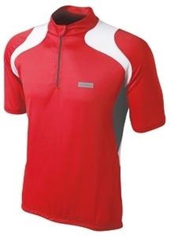 Shimano - Originals Fietsshirt - Rood met Wit - Korte Mouwen - Aangesloten Pasvorm