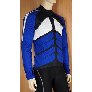 Shimano - Performance Jersey LS - Fietsjack - Blauw met Zwart - Heren