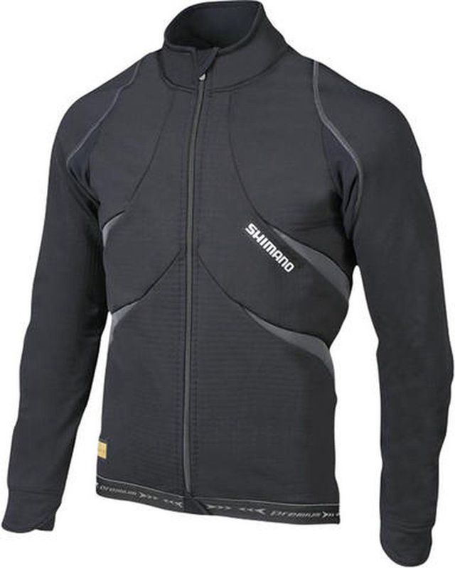 Shimano - Premium Windflex Gold - Fiets Windjack - Zwart - Heren