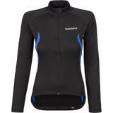 Shimano - Original Jersey - Lange Arm - Zwart/Blauw - Dames