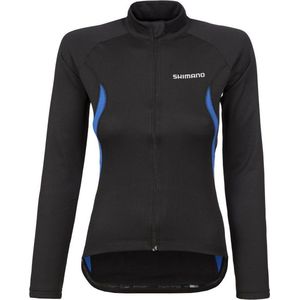Shimano - Original Jersey - Lange Arm - Zwart/Blauw - Dames