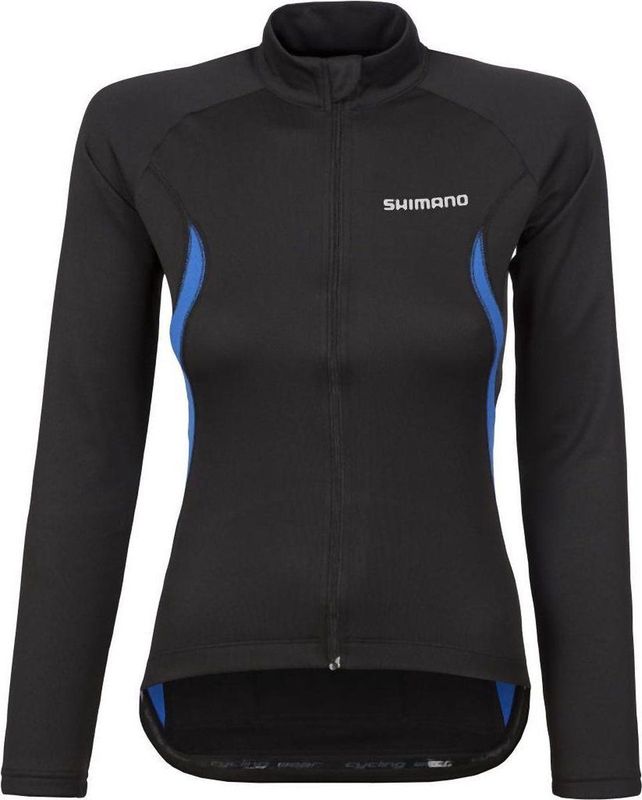 Shimano - Original Jersey - Lange Arm - Zwart/Blauw - Dames
