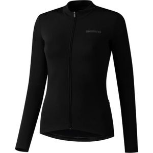 Woman's  KAEDE Thermal Long Sleeve Jersey, black