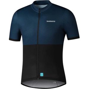 Shimano - Element Jersey - Korte Mouwen - Blauw - Gerecycled Polyester