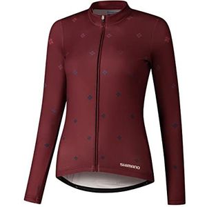 SHIMANO Shirt merk model W's Kaede Printed L.S. Jersey