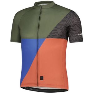 IRODORI Korte Mouw Trui, Warme Olijf